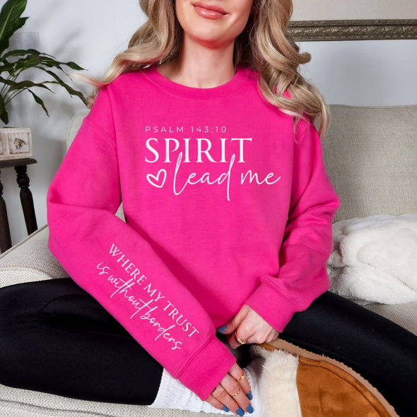 Spirit Lead Me Graphic Sweatshirt in Four Colors