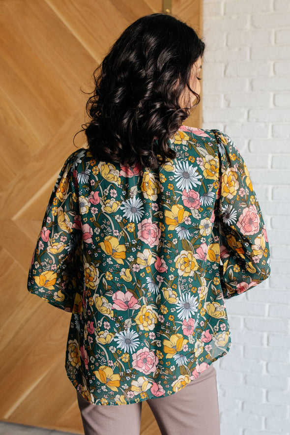 Ideal Ideas Floral Blouse