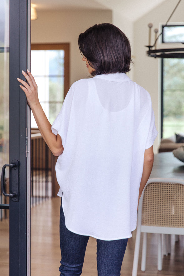 Sweet Simplicity Button Down Blouse