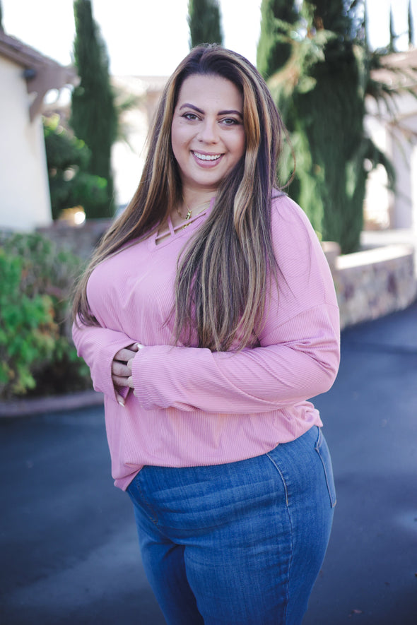 Total Sweetheart Long Sleeve Top