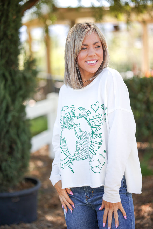 Save The Earth Pullover