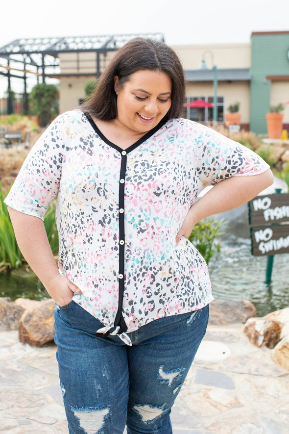 Serendipity Front Tie Top