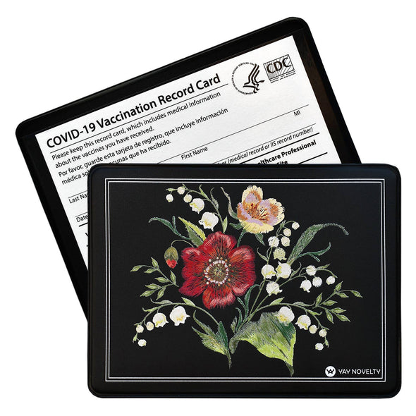 Vaccination Card Holder / Protector - Snowdrop