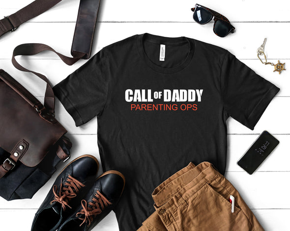 Call OF Daddy Parenting Ops Tee