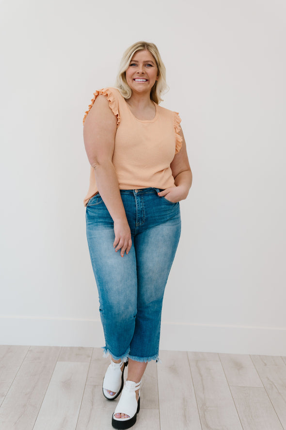 Call Me Darling Ruffle Sleeve Tank