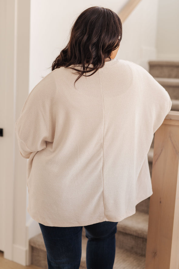 Ivory Thoughts Chenille Blouse