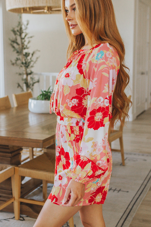 Rare Beauty Floral Romper