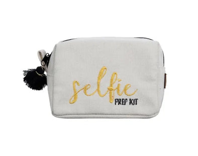"Selfie Prep Kit" Tasseled Zipper Pouch 