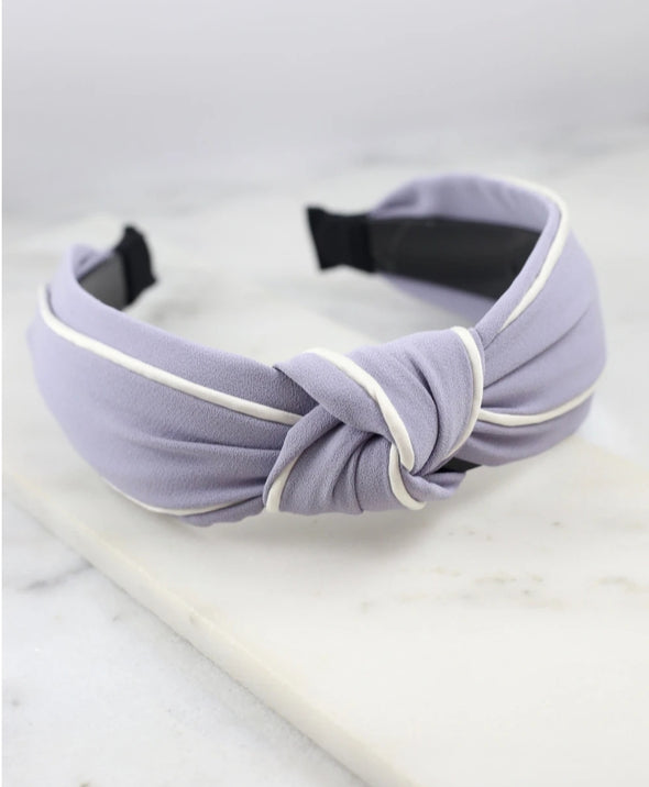 Knotted Two Tone Headband