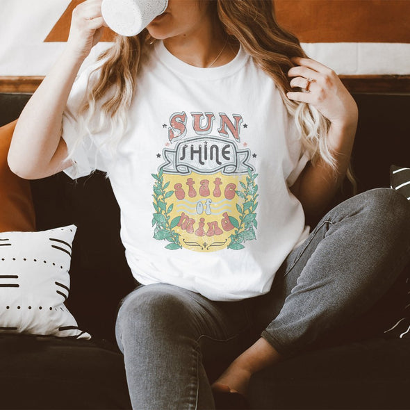 Sunshine State of Mind Graphic T-Shirt - SU109