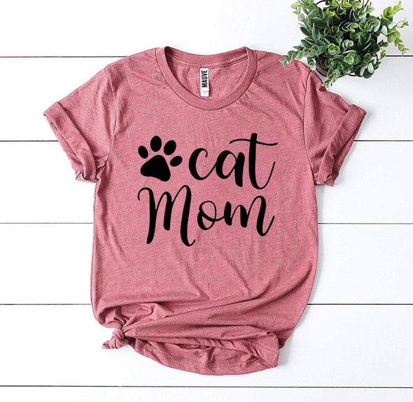 Cat Mom T-shirt