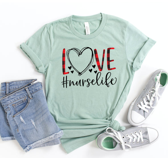 Love Nurse Life T-shirt