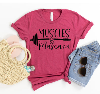 Muscles And Mascara T-shirt