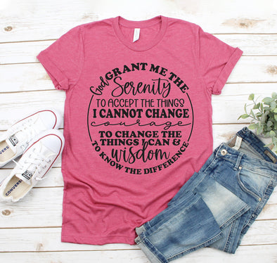 God Grant Me The Serenity T-shirt