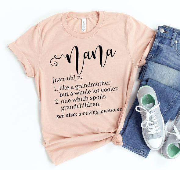 Nana Definition T-shirt