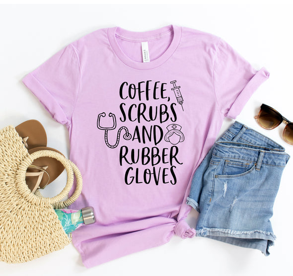 Coffee Scrubs And Rubber Gloves T-shirt