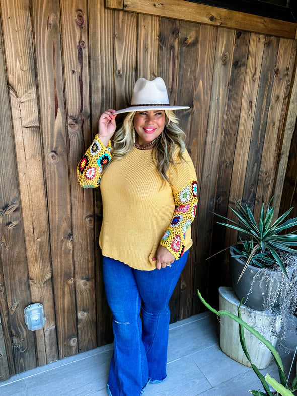 PREORDER: Indie Crochet Top In Assorted Colors