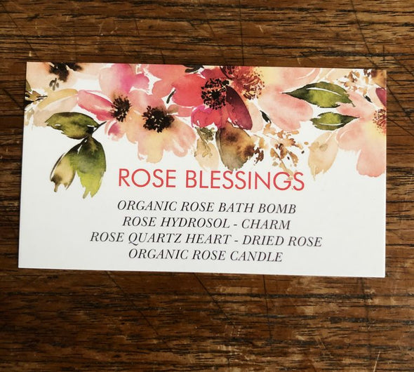 Red Rose Blessing Box ALL NATURAL